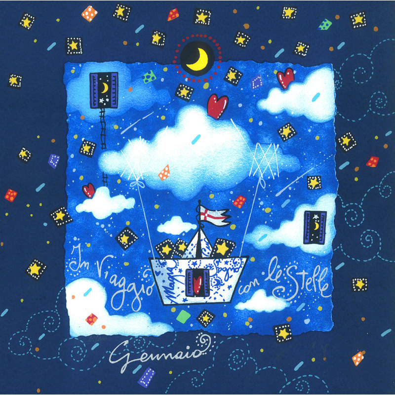 Andrea Agostini - Gennaio f/blu