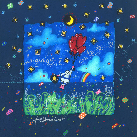 Andrea Agostini - Febbraio f/blu