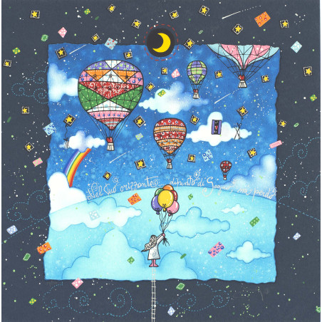 Andrea Agostini - Nel tuo orizzonte... dipinto di sogno, mi perdo