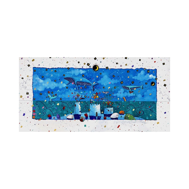 Ecco l'attimo perfetto... la gioia danza nel tuo cuore come onde del mare