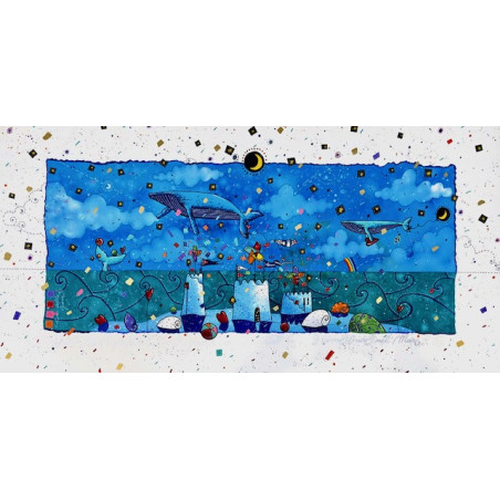 Ecco l'attimo perfetto... la gioia danza nel tuo cuore come onde del mare