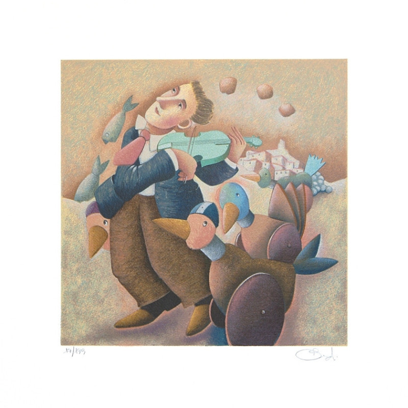 Claudio Benghi - Il violinista magico