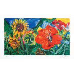 Gianni Porta - Girasoli e hibiscus