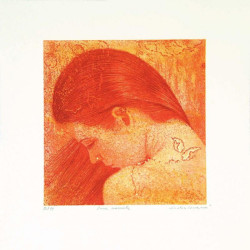 Cristian Ceccaroni - Luna nascente arancio