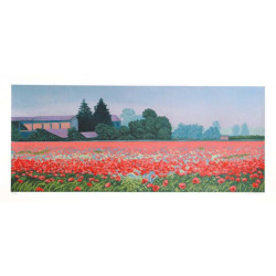 Mario Corrieri - Campo di papaveri