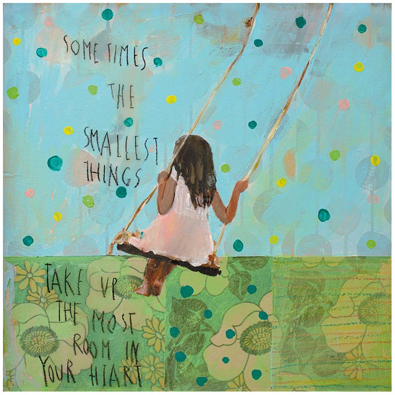 Bambina altalenante abito