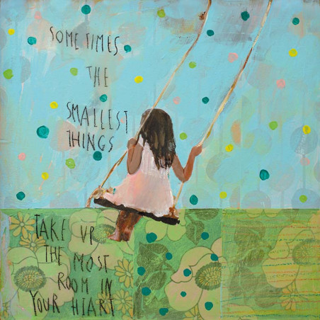 Bambina altalenante abito