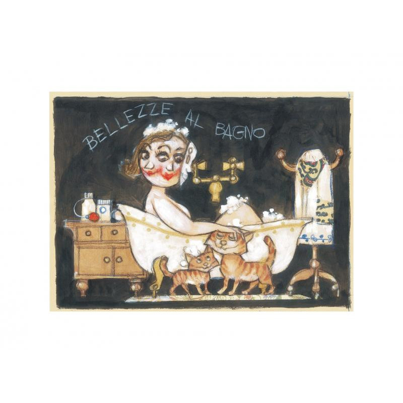 Bellezze al bagno gatti