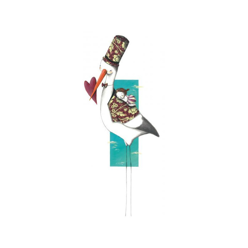 Muriel Mesini - La cicogna 2